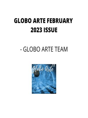 cover image of Globo arte February 2023 edition
